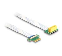 Delock tarjeta elevadora pci express x1 macho a ranura x1 con ángulo