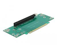 Delock tarjeta elevadora pci express x16 a x16 con inserción izquierd