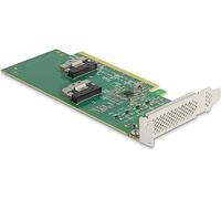 DELOCK 90077 - PCIe x16 > 2 SFF-8654 > 4 SFF-8639, bifurcación