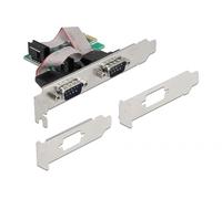 Delock Tarjeta PCI Express a 2 Puertos Serie RS-232.