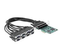 Delock Tarjeta PCI Express a 8 Puertos Serie RS-232.