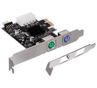 Delock Tarjeta PCI Express x1 a 2 Conectores PS/2 y USB