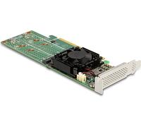 Delock Tarjeta PCI Express x16 a 4 x internas NVMe M.2 Key M -