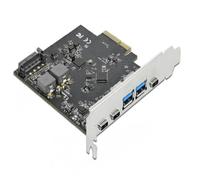 Delock Tarjeta PCI Express x4 a 3 x USB Type-C™ + 2 x USB Tipo A