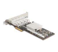 Delock tarjeta pci express x4 a 4 x sfp ranura gigabit lan