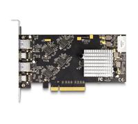 DeLOCK Tarjeta PCI Express x8 USB 3.2 Quad Channel con 2 Puertos USB Type-C 20 Gbps y 2 Puertos USB Tipo-A 10 Gbps para Windows y Linux