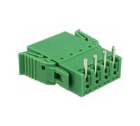 DeLOCK Terminalblock Set 65954 para Platine 4 Pin 3,81 mm, Rastermaß horizontal, 16 x 9.05 x 6.95 mm, Verde, AWG 24-12