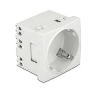 Delock tomacorriente easy 45 con conexión a tierra con una disposici?