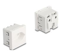 Delock tomacorriente easy 45 con conexión a tierra t13 suiza 45 x 45