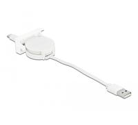 Delock usb 2.0 cable modular retráctil easy 45 usb tipo-a a usb type-