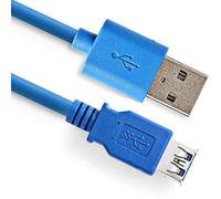 DeLOCK USB 3.0-A Male-Female - 5m - Cable USB (5 m, USB A, USB A, Macho/Hembra, 5000 Mbit/s, Azul)