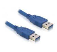 DeLOCK USB 3.0-A Male/Male - 3m - Cable USB (3 m, USB A, USB A, Male Connector/Male Connector, 5000 Mbit/s, Azul)