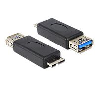 DeLOCK USB 3.0 Adapter - Adaptador USB, Negro