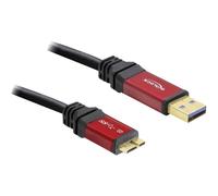 DeLOCK USB 3.0 Cable A to Micro B 1.0 m Red