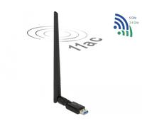 Delock USB 3.0 lápiz WLAN de doble banda 867 + 300 Mbps con antena externa