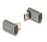 Delock usb adaptador 40 gbps usb type-c pd 3.0 100 w macho a puerto he