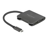 DeLOCK USB-C Splitter>2xHDMI MST 4K 60Hz | 87778