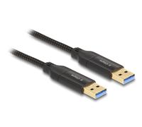 Delock usb type-c 5 gbps cable de enlace de datos + interruptor km de