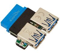 DELOCK USB3.0 Adapter Pinheader -> 2x A Bu/Bu nebe NUEVO