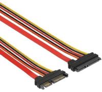DeLOCK verlã ¤ ngerungskabel SATA 6 GB/s 22 Pin Macho > SATA 22 Pin Hembra (3,3 V + 5 V + 12 V) 30 cm