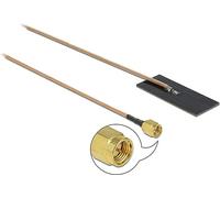 DELOCK WLAN 802.11 AC/AX/a/h/b/g/n Antena SMA Conector 0,5-1,2dBi RG-178 1m PCB Intern Montaje Adhesivo