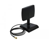 Delock wlan wifi 6 antena rp-sma macho 4 - 6 dbi direccional con base