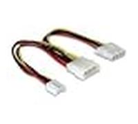 Delock y-cable power multicolor 0,25 m