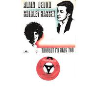 DELON, ALAIN / BASSEY, SHIRLEY - DELON, ALAIN / BASSEY, SHIRLEY / THOUGHT I`D RING YOU / 1983 / Bildhülle / Polydor # 811896-7 / Holländische Pressung / 7" Vinyl Single Schallplatte