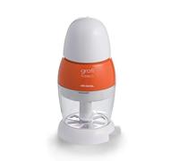 DeLonghi 439 Grati Turbo Rallador de queso eléctrico, 200 W, color blanco y naranja
