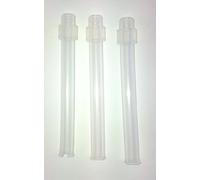 DELONGHI 5332259500 - Juego de 3 Tubos para Tanque de Leche para máquina de café Nespresso