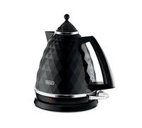 De'Longhi Brillante KBJ 2001.BK - Tetera eléctrica, 2000 W, 1.7 L, plástico, negro