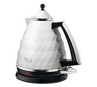 De'Longhi Brillante KBJ 2001.W - Tetera eléctrica, 200 W, 1.7L, plástico, blanco