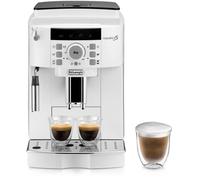 Delonghi Cafetera Espresso con Molinillo Magnifica S ECAM22.110.W, 15 bar, 1450W, 1.8L, 250g, Plateada y Negra