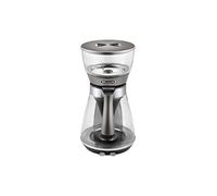 De'Longhi Clessidra ICM 17210 - Cafetera de filtro, preparación según las normas del ECBC y procedimiento clásico de chorro, termostato para una temperatura ideal, hasta 10 tazas, 1,25 litros, color plateado