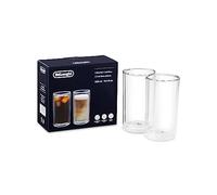 De'Longhi Cold Brew DLSC325 - Juego de 2 vasos térmicos de doble pared, aptos para lavavajillas, capacidad de 300 ml, ideal para bebidas frías y calientes