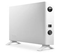 Delonghi convector slim style hsx2320f. calefactor eléctrico rápido portátil. diseño estrecho puede fijarse a pared. 2.000 w