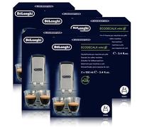 DeLonghi Decalcifier EcoDecalk, mini paquete económico, 10 x 100 ml, apto para cafeteras totalmente automatizadas, n.º 5513292821 Nokalk.