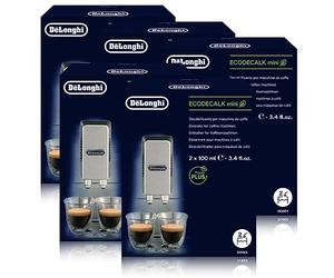 DeLonghi Decalcifier EcoDecalk, mini paquete económico, 10 x 100 ml, apto para cafeteras totalmente automatizadas, n.º 5513292821 Nokalk.