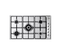 Delonghi DLI59DD Quemador Encimera 5 Fuegos 1 Doble Corona 90CM Inox