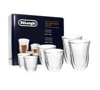 Delonghi DLSC302 The Connoisseur Collection 6 vasos soplados a mano de...