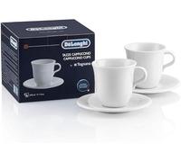 De'Longhi DLSC309 Juego de 2 tazas de porcelana cerámica Capacidad 270ml
