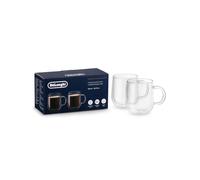 Tazas de vidrio de doble pared, 500 ml, pack de 2