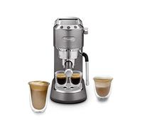 De'Longhi Dedica Arte EC885.M cafetera espresso con soporte de pantalla de 15 bar, rociador de espuma de leche