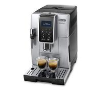 DeLonghi ECAM 350.35.SB Dinamica - Máquina de Café Espresso Automática con Molinillo Integrado para Granos y Café Molido, 15 bar, 1450W, Negro/Plata