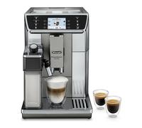 De'Longhi ECAM650.55.MS Cafetera Superautomática Espresso Conectada PrimaDonna Elite - LCD 3.5" - 8 Recetas - Depósito 2L - Gris