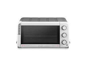 DELONGHI EO12512.WG Sfornatutto Mini, 1400 W, 12 litros, plástico, blanco / negro