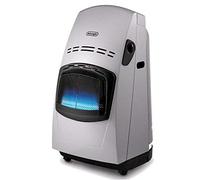 De'Longhi Estufa catalítica Vbf 4200W Llama Azul 4200W Acero Inoxidable Plástico Plateado (Versión en español)