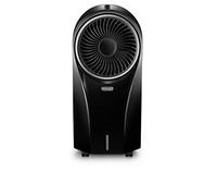 De'longhi EV250.BK - Climatizador Evaporativo con Ionizador y Filtro Antipolvo, Depósito de 4,5L con 6h de Autonomía, Protección ipx4, Pantalla LED, Mando a Distancia, Refrigeración Natural, Negro