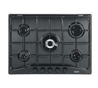 Delonghi FFN57ASV Quemador Encimera 5 Fuegos 70CM 1 Triple Corona Negro