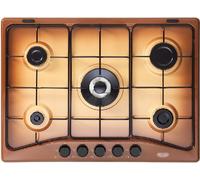 Delonghi FFT57ASV Placa de Cocina de Gas Natural 5 Fuegos Triple Corona